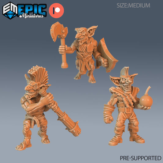 Wicked Goblin Tribe Series - #75 Easter Surprise - Epic Miniatures | Goblins | Masuline | Weapons | Medium