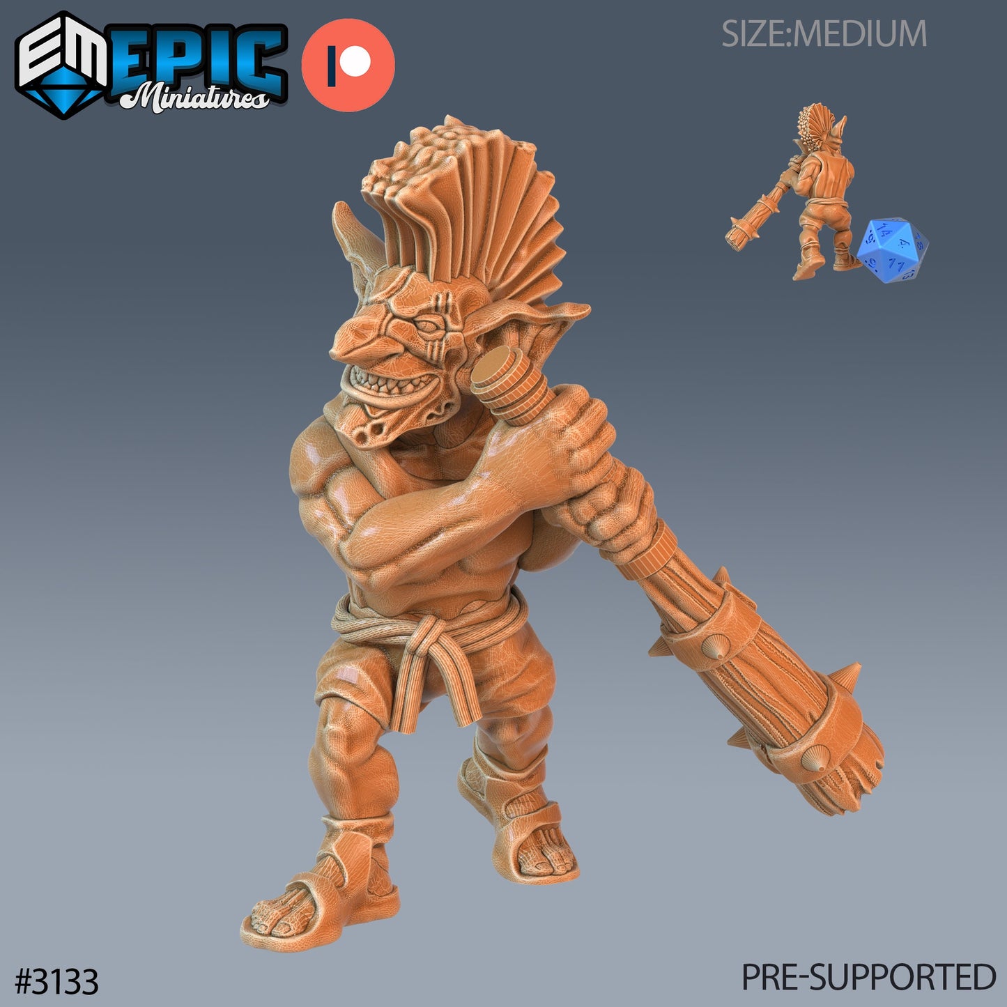 Wicked Goblin Tribe Series - #75 Easter Surprise - Epic Miniatures | Goblins | Masuline | Weapons | Medium