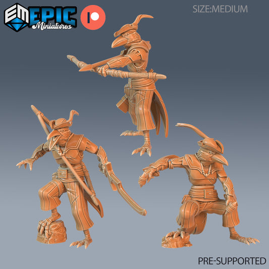 Crow Hood Ranger Series - #75 Easter Surprise - Epic Miniatures | Humanoid | Crow | Weapons | Medium