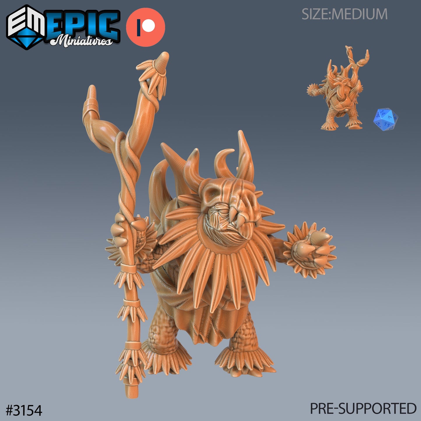 Turtle Folk Tribe Warrior Series - Epic Miniatures | Humanoid | Turtle | Weapons | Masculine | Medium
