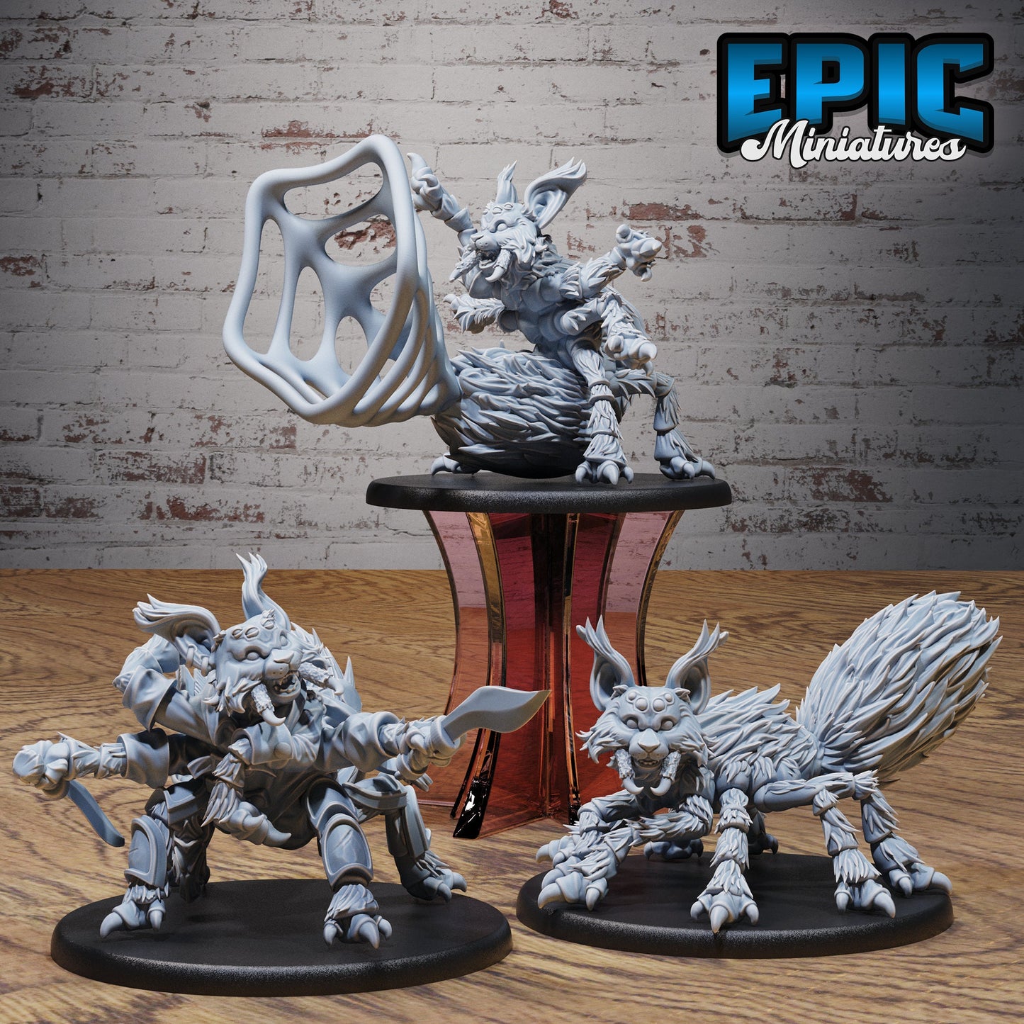Fluffy Cat Spider Series - Epic Miniatures | Planar Adventures