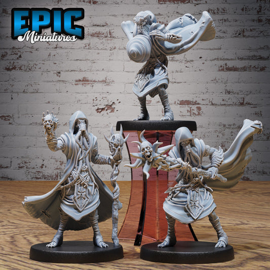 Mind Eater Cult Mage Series - Epic Miniatures | Planar Adventures