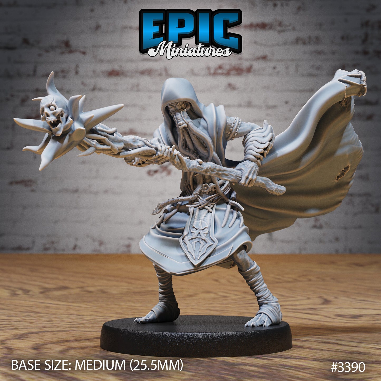 Mind Eater Cult Mage Series - Epic Miniatures | Planar Adventures