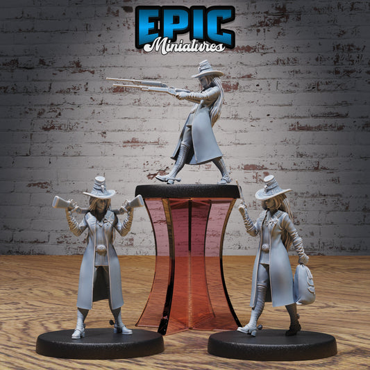 Sheriff Female Series - Epic Miniatures | Fantasy Wild West