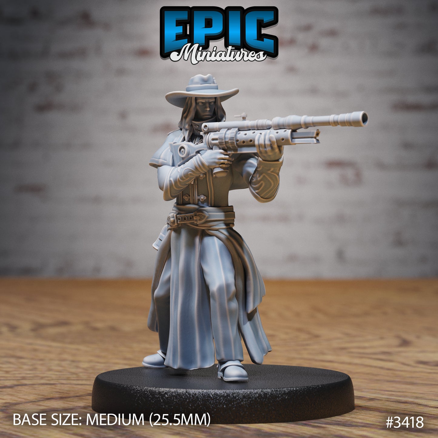 Holy Gunslinger Series - Epic Miniatures | Fantasy Wild West