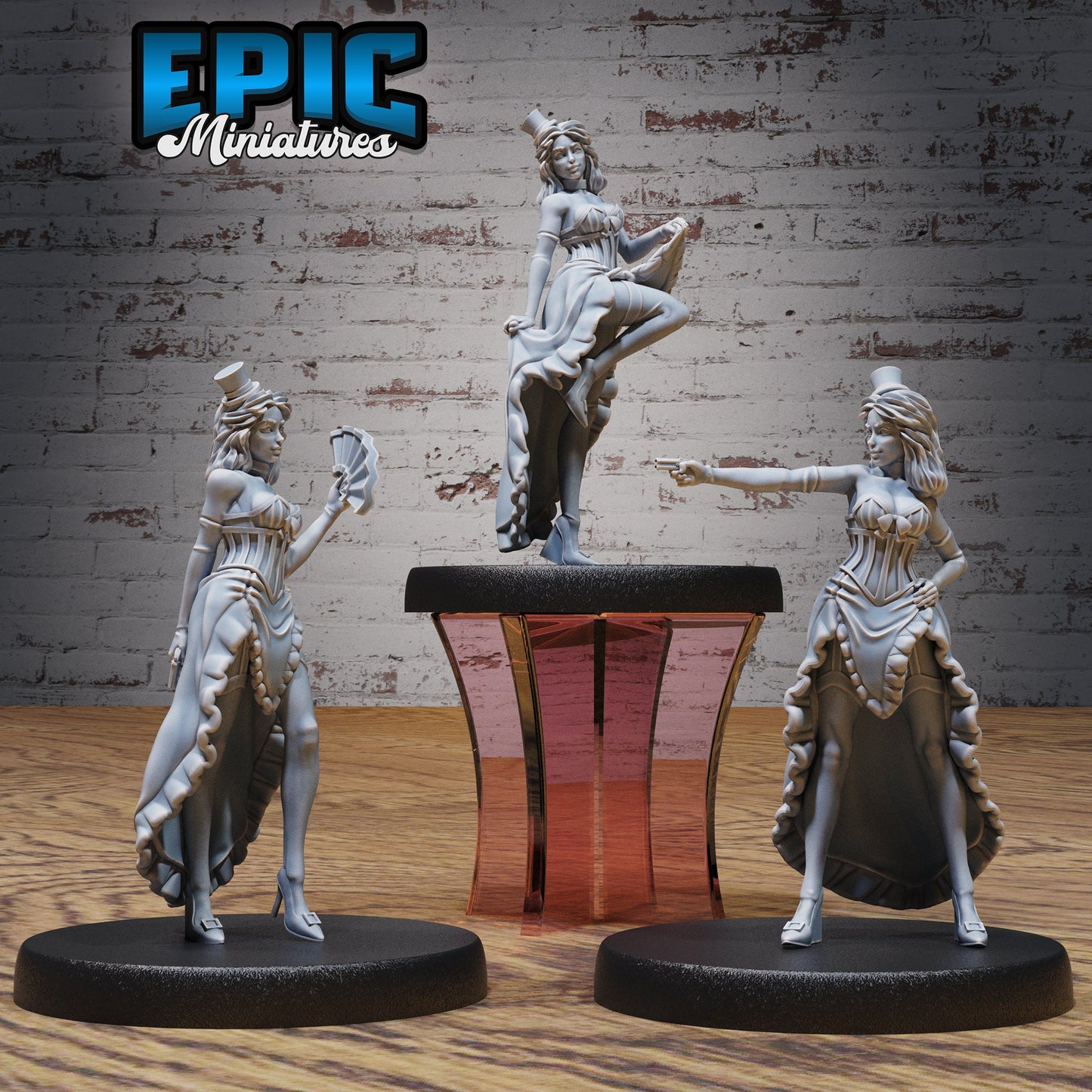 Saloon Dancer Series - Epic Miniatures | Fantasy Wild West