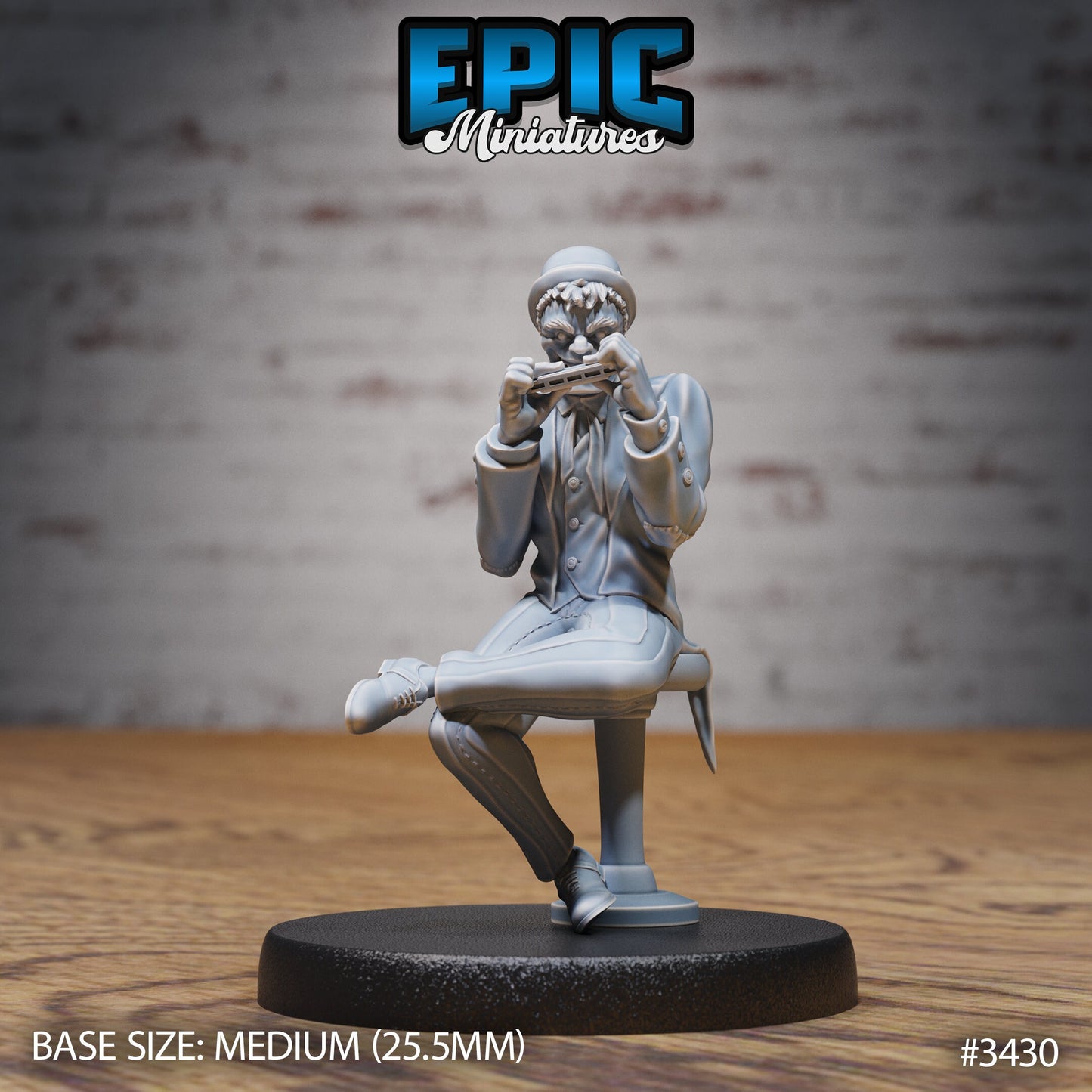 Undead Saloon Musician Series - Epic Miniatures | #81 Fantasy Wild West