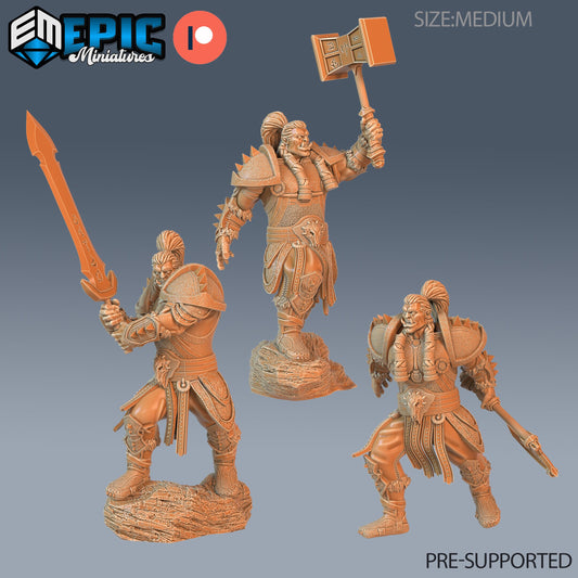 Orc Paladin Player Character Series - Epic Miniatures | Sunrise Tavern