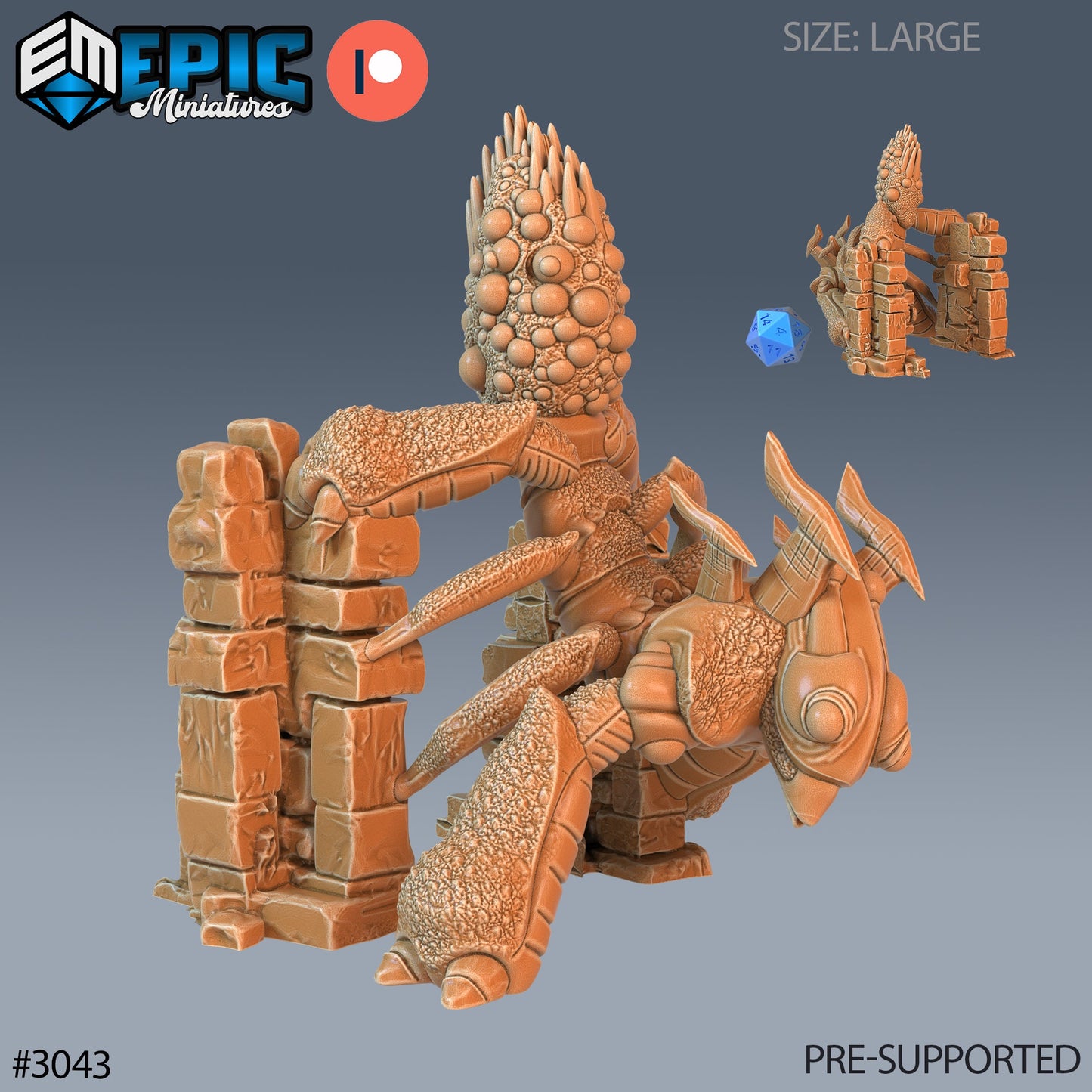 Spider Mushroom Series - Epic Miniatures | Eternal Fungi