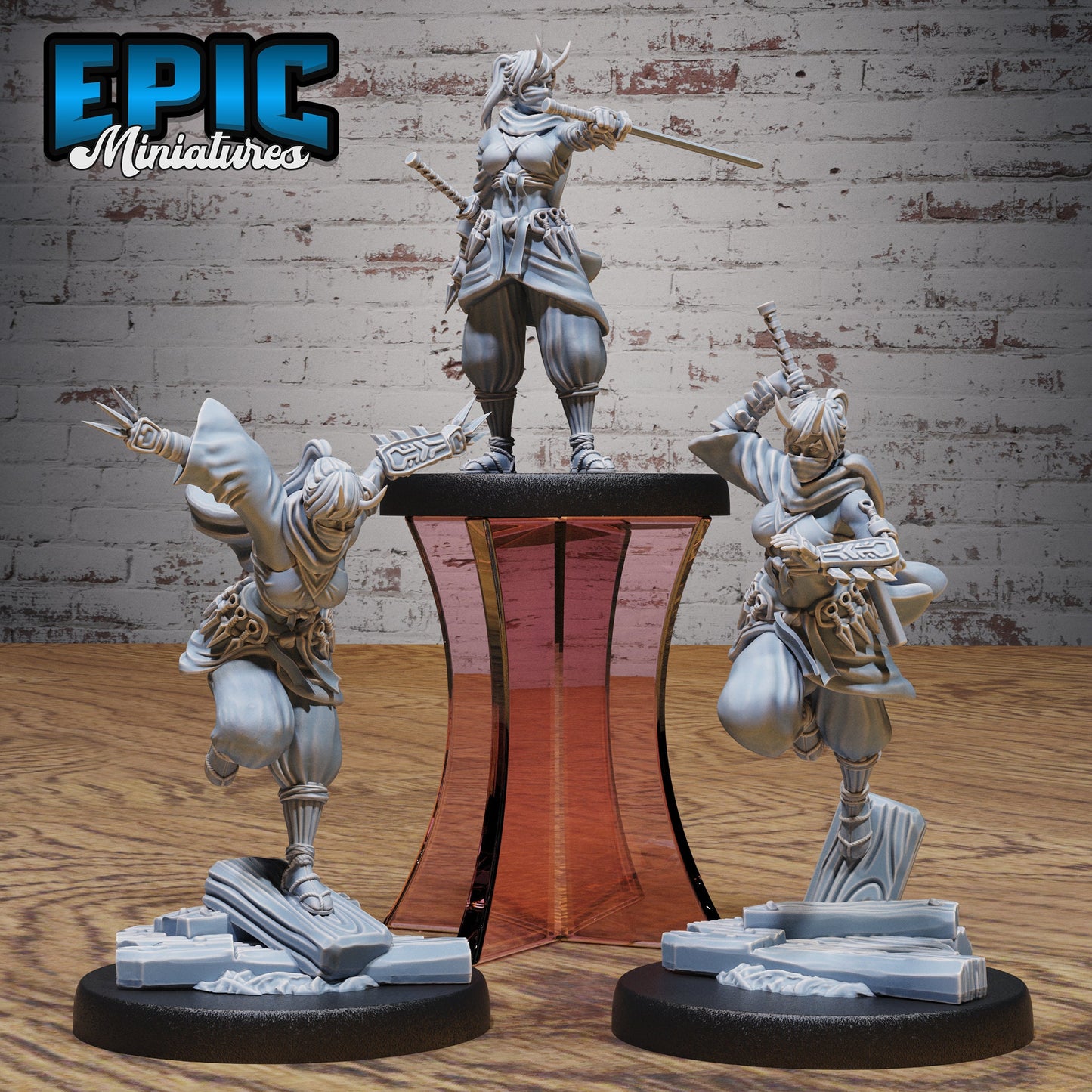 Dark Kunoichi Series - Epic Miniatures | Iron Fist Tournament