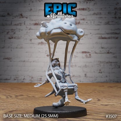 Cat Folk Magician Series - Epic Miniatures | #83 Nightsky Carnival