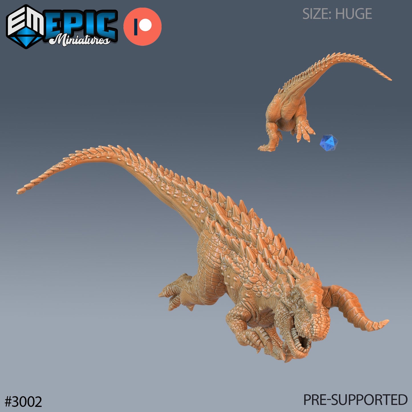 Carnotaurus Series - Epic Miniatures | #72 Jurassic Encounters