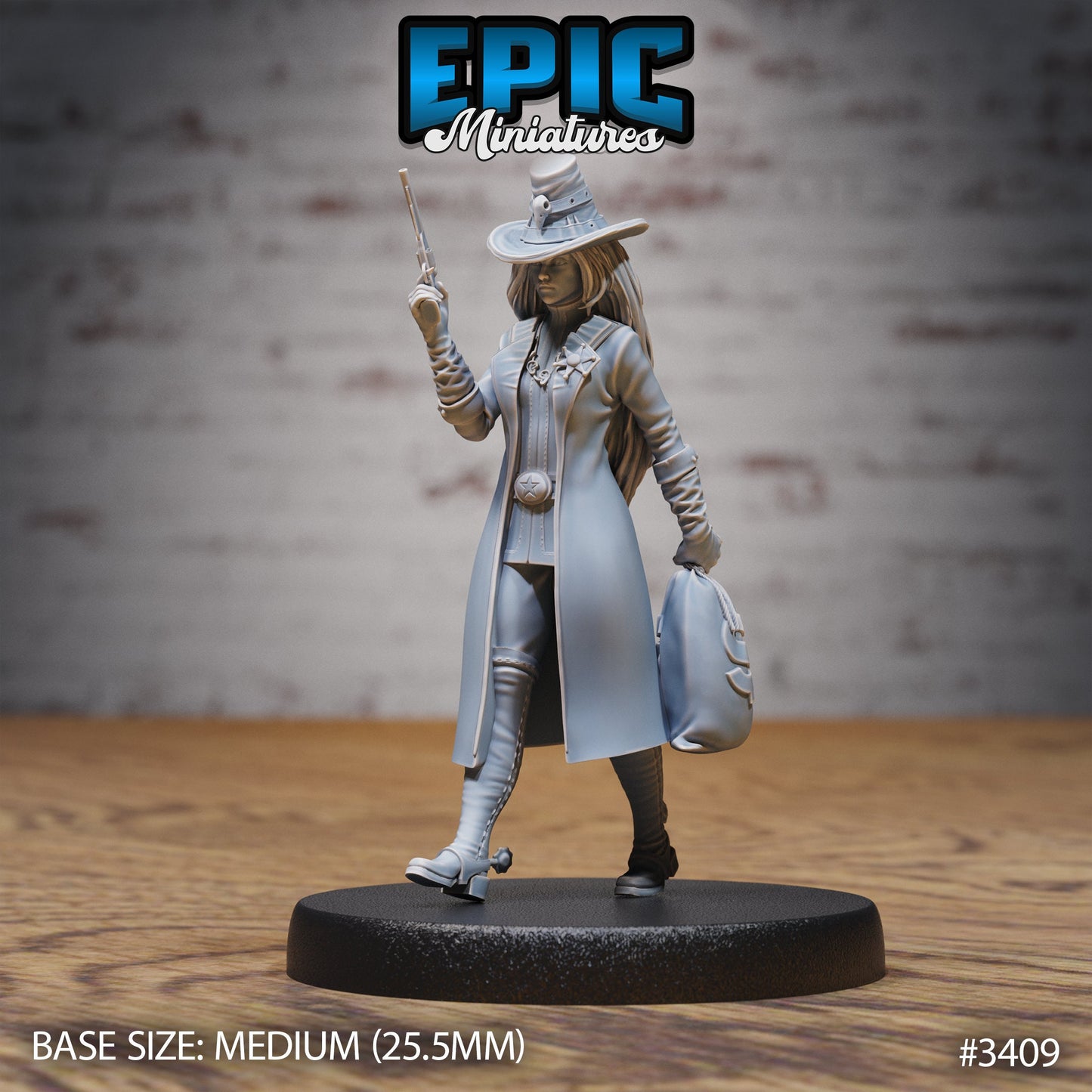 Sheriff Female Series - Epic Miniatures | Fantasy Wild West