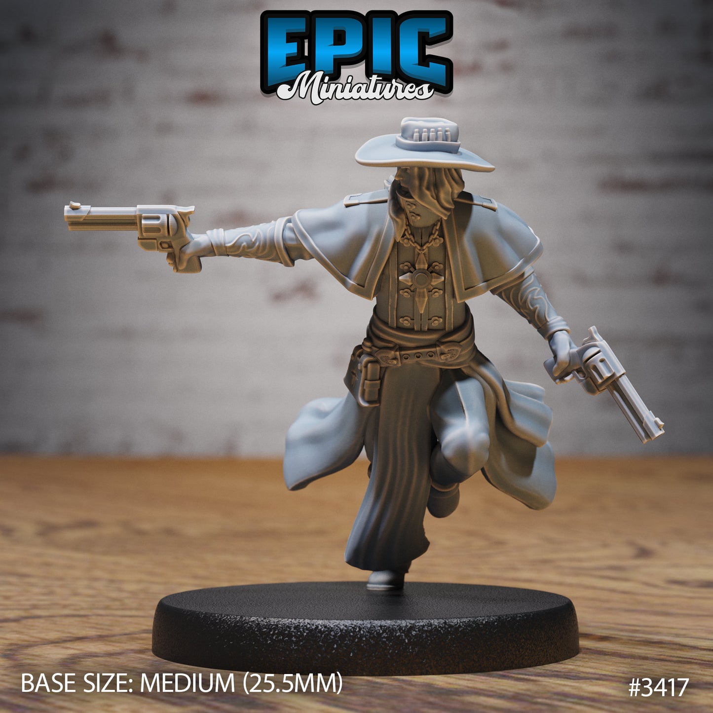 Holy Gunslinger Series - Epic Miniatures | Fantasy Wild West
