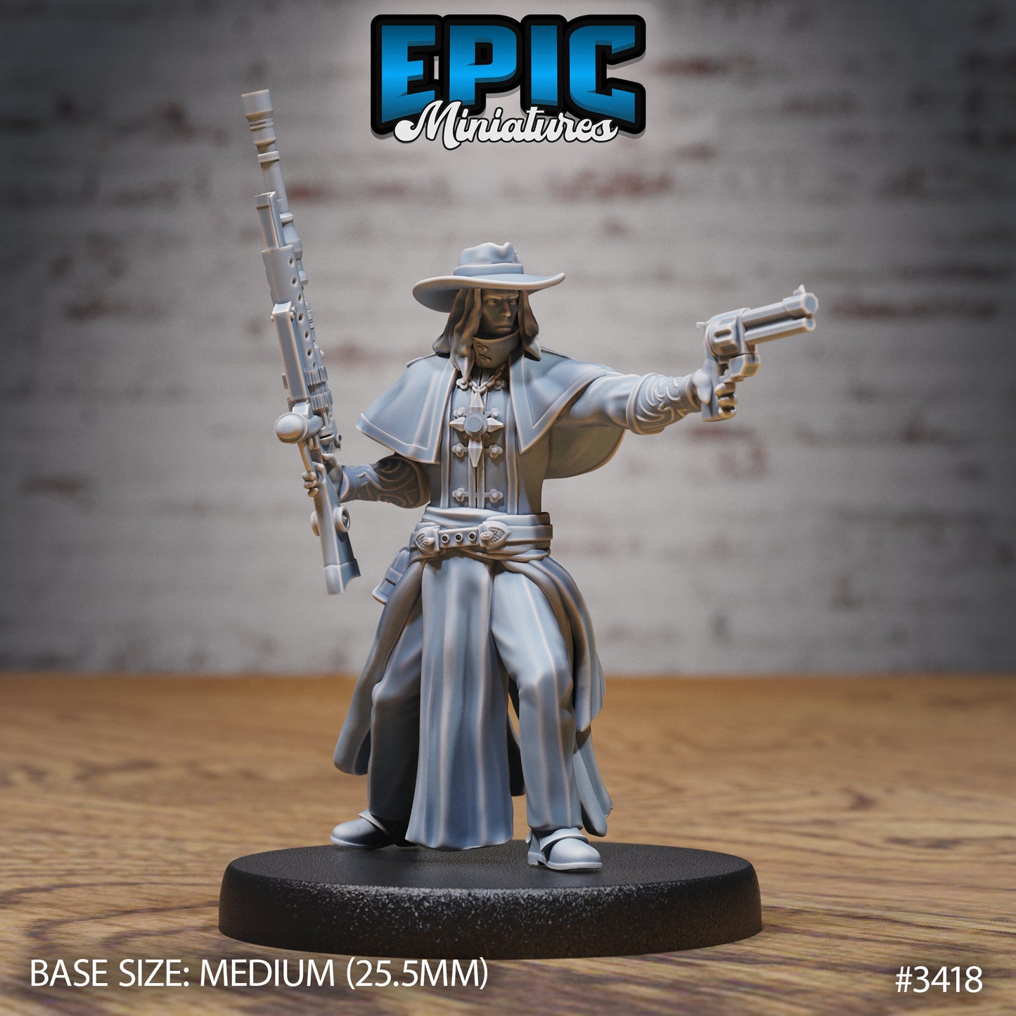 Holy Gunslinger Series - Epic Miniatures | Fantasy Wild West