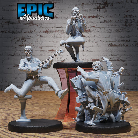 Undead Saloon Musician Series - Epic Miniatures | #81 Fantasy Wild West