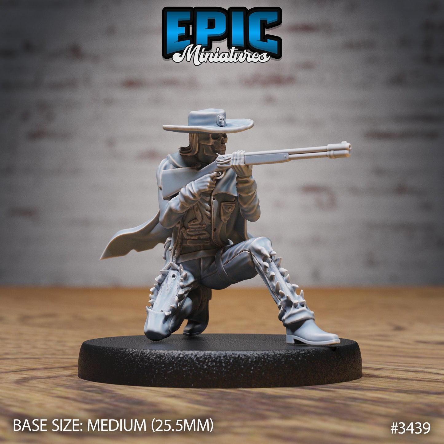 Undead Gunslinger Series - Epic Miniatures | Fantasy Wild West