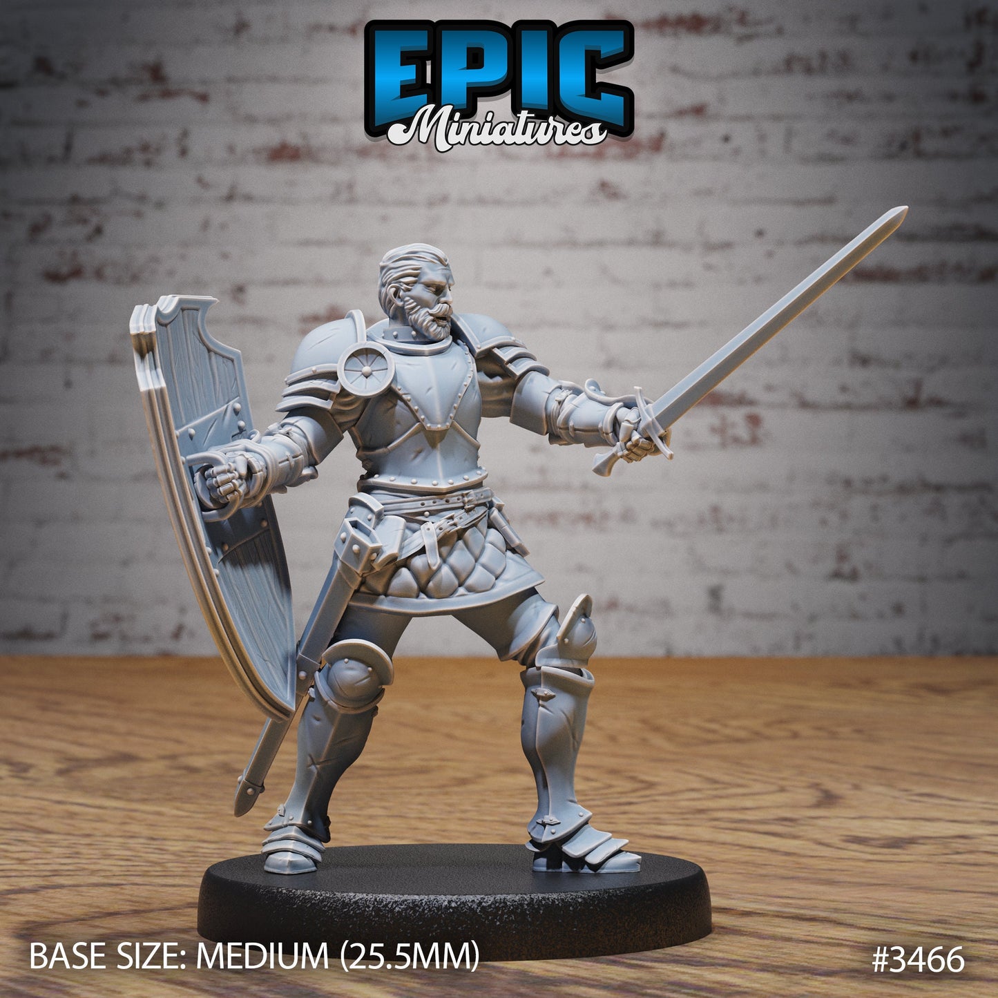 Knight Sir Tristan Series - Epic Miniatures | Chivalry Garden