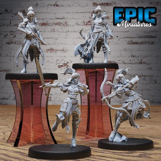 Knight Lady Joan Series - Epic Miniatures | Chivalry Garden