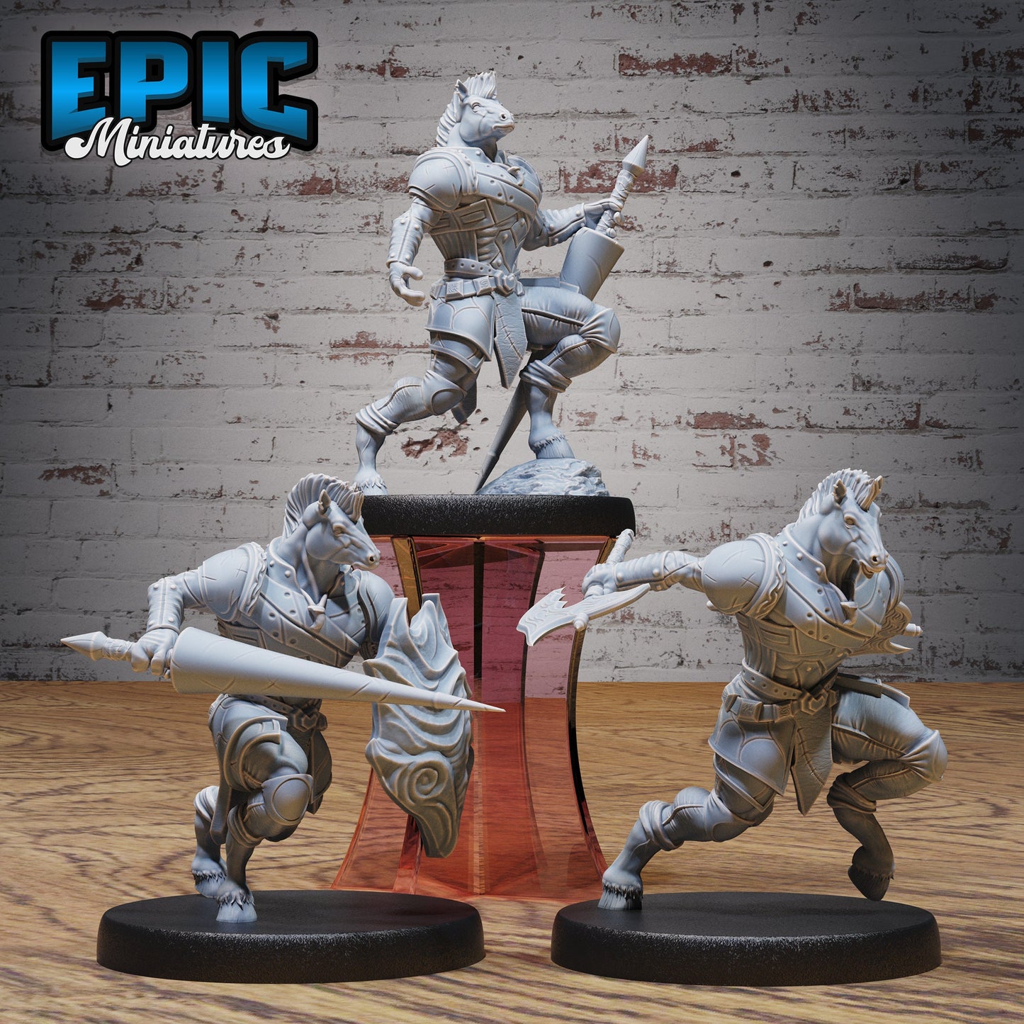Horse Folk Knight Series - Epic Miniatures | Chivalry Garden