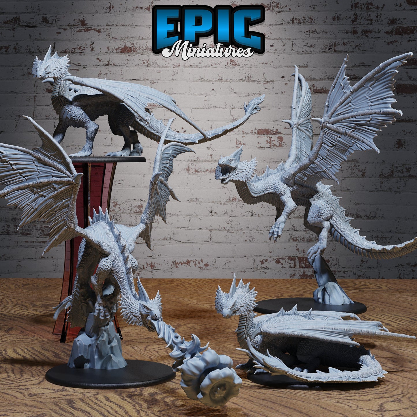 Mirage Dragon Series - Epic Miniatures | Chivalry Garden