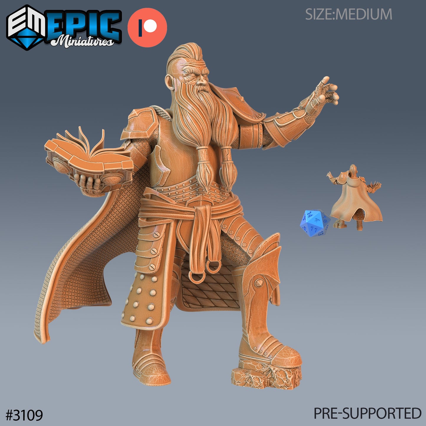 Dwarf Cleric Series - Epic Miniatures | Sunrise Tavern