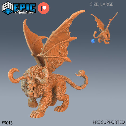 Manticore Classic - Epic Miniatures | Eternal Fungi