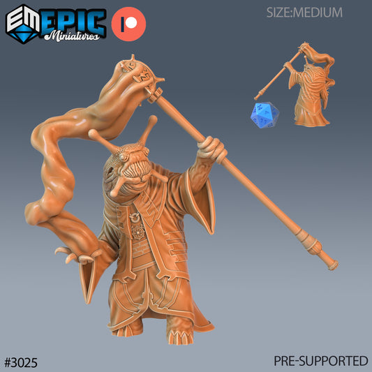 Snail Mage Reading Series - Epic Miniatures | Eternal Fungi