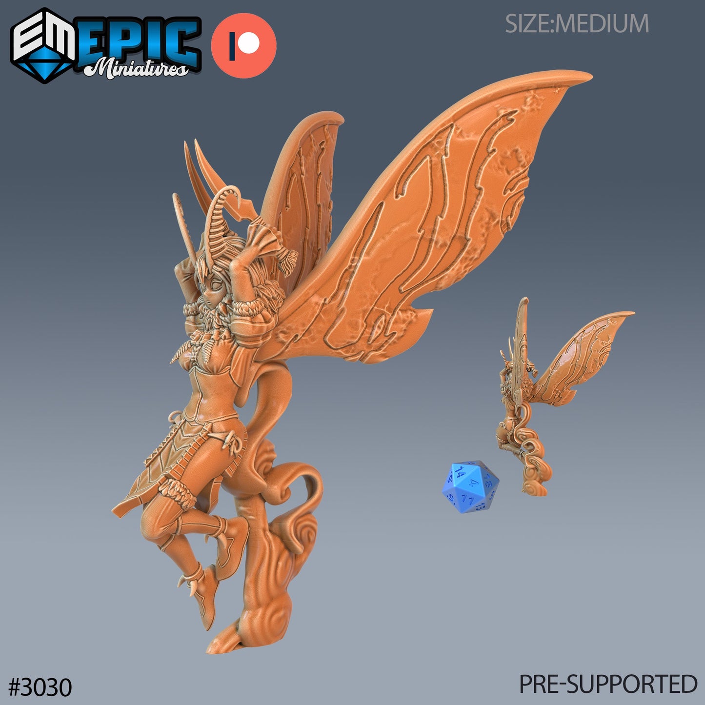 Moth Girl Series - Epic Miniatures | #73 Eternal Fungi