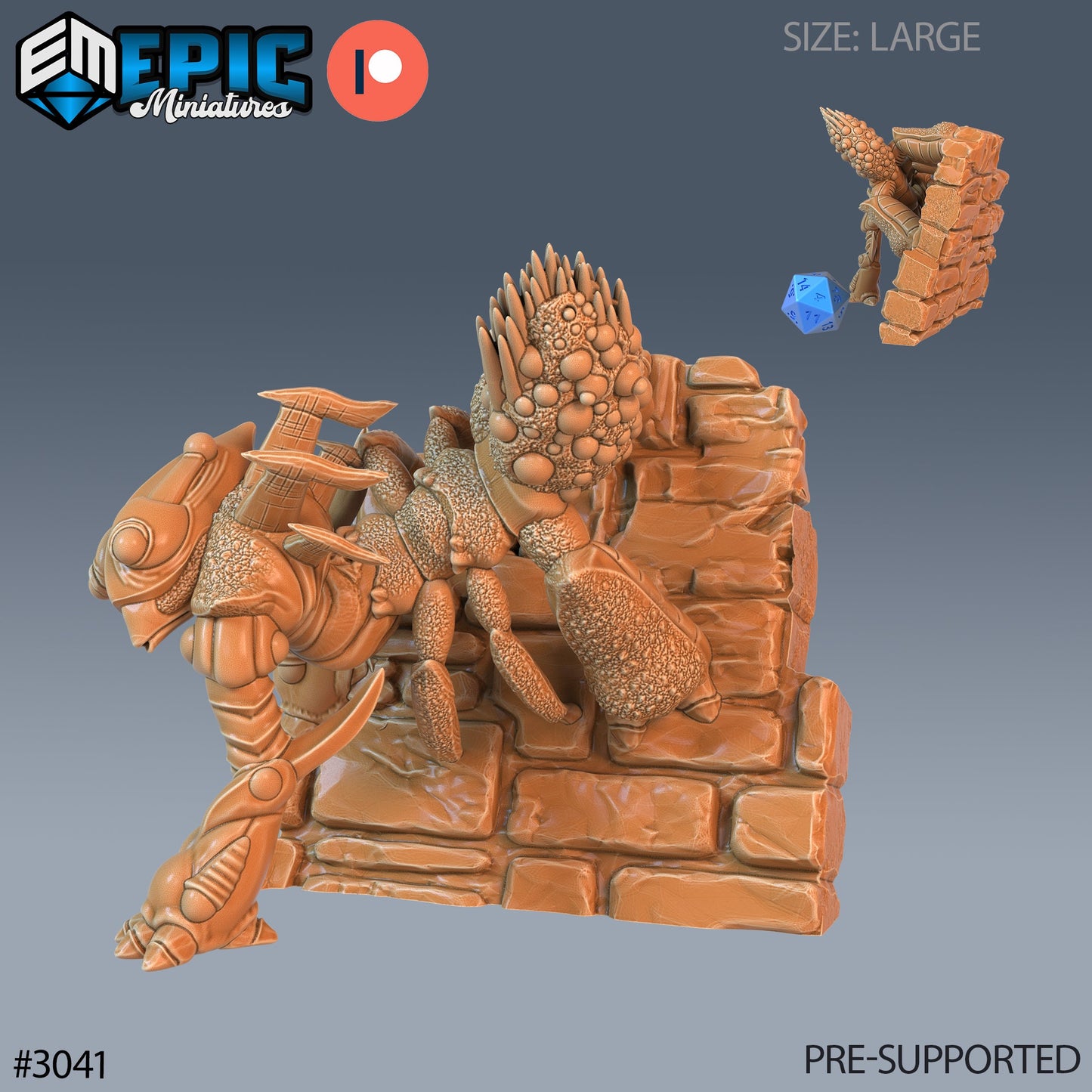 Spider Mushroom Series - Epic Miniatures | Eternal Fungi