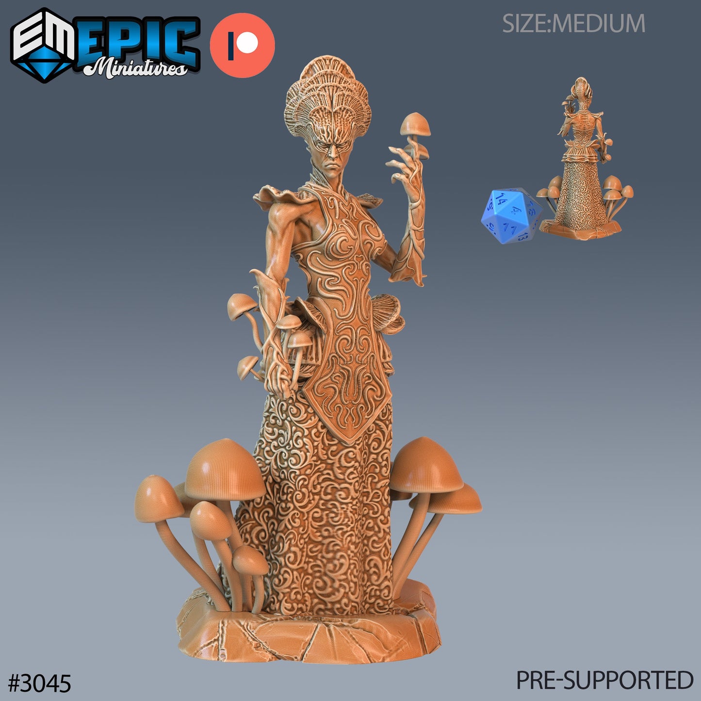 Fungi Demoness Magic Series - Epic Miniatures | Eternal Fungi