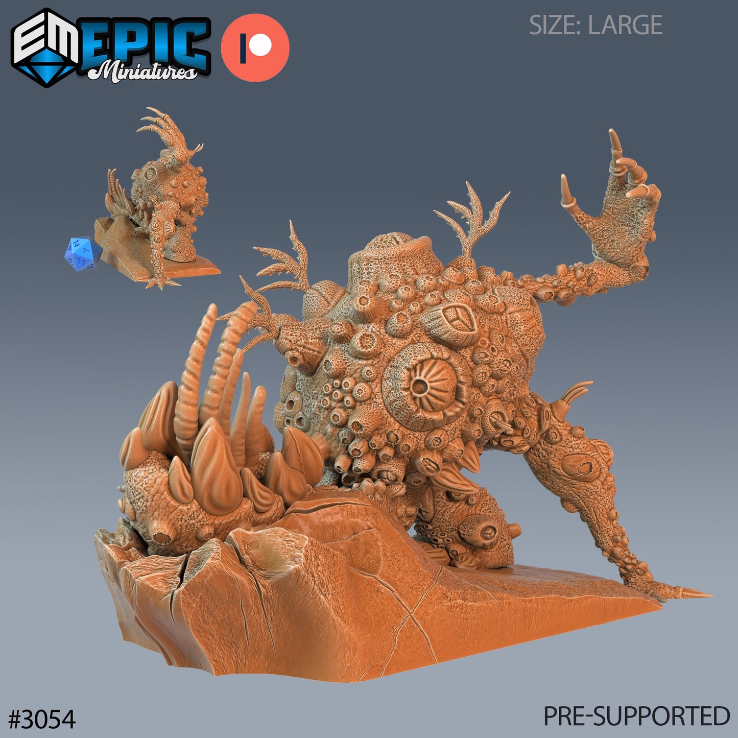 Fungus Golem Series - Epic Miniatures | Eternal Fungi