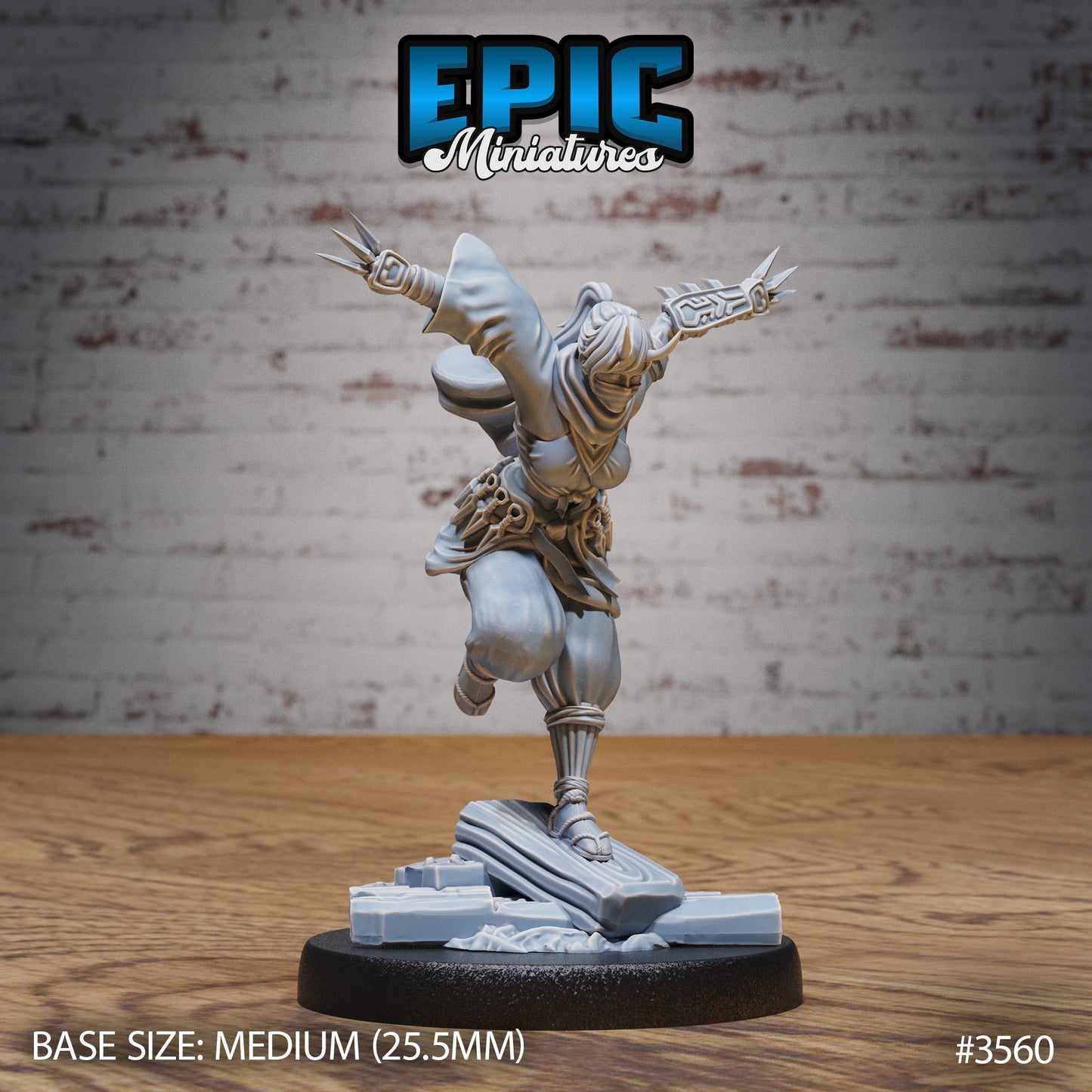 Dark Kunoichi Series - Epic Miniatures | Iron Fist Tournament