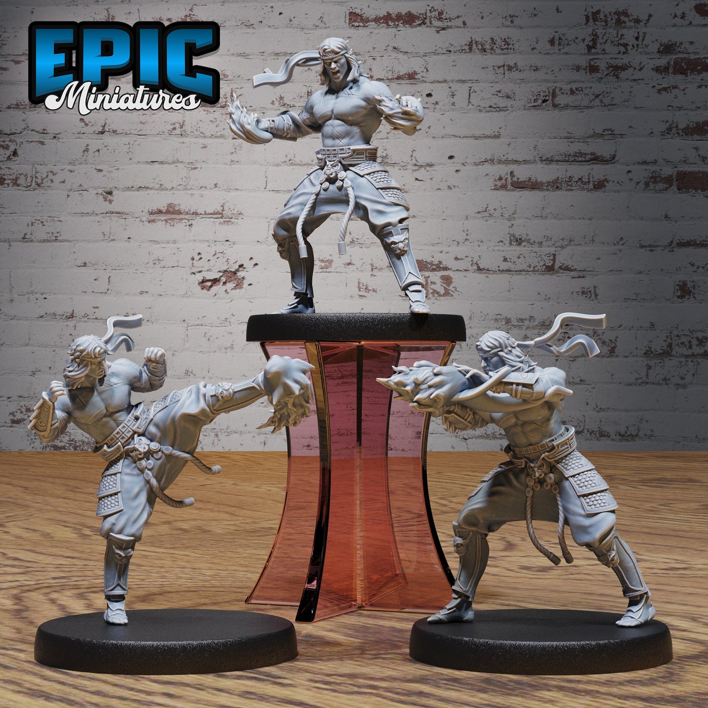 Fire Style Kung Fu Master Series - Epic Miniatures | Iron Fist Tournament