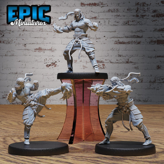 Fire Style Kung Fu Master Series - Epic Miniatures | Iron Fist Tournament