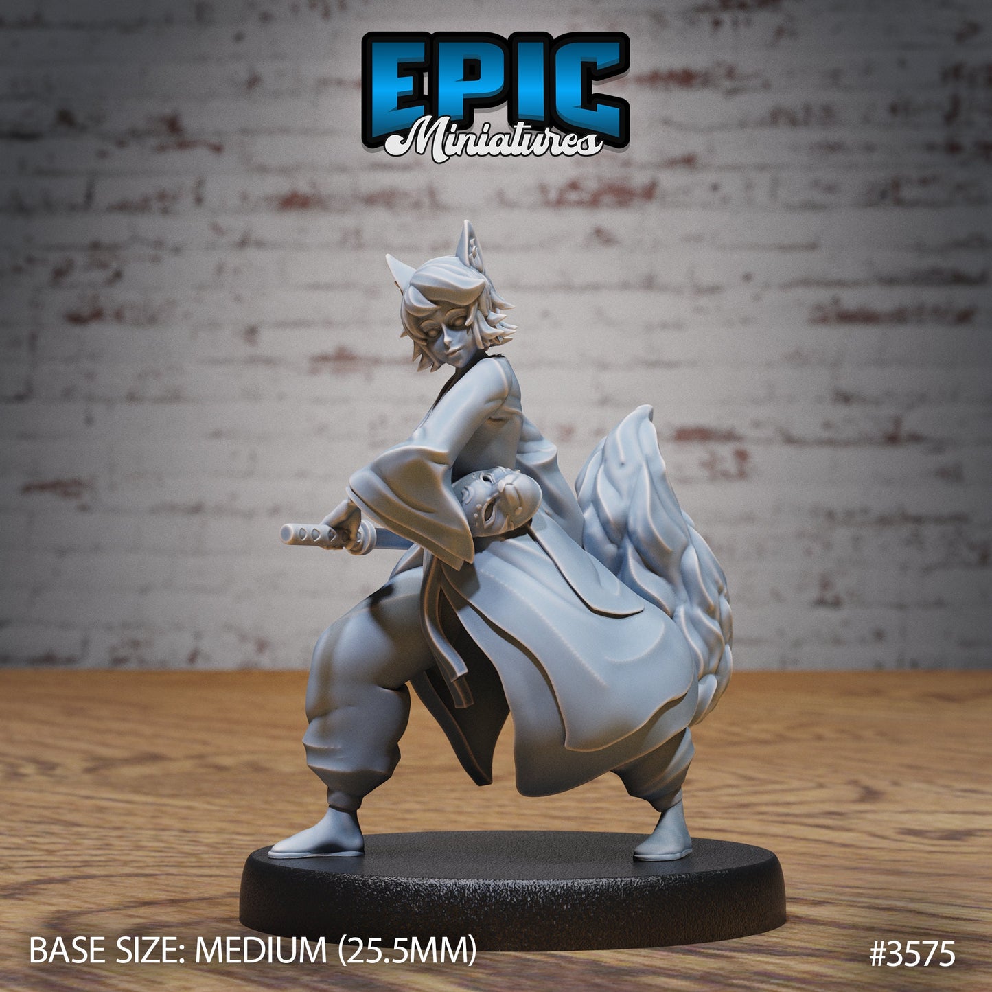 Kitsune Spirit Warrior Series - Epic Miniatures | #84 Iron Fist Tournament