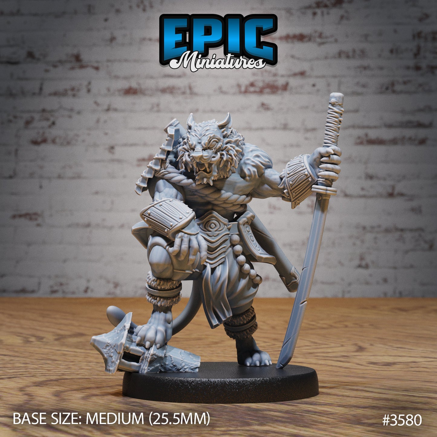 Tiger Folk Samurai Series - Epic Miniatures | Iron Fist Tournament