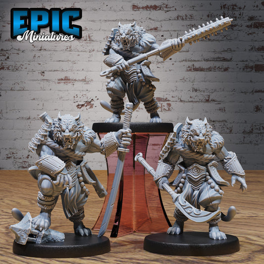 Tiger Folk Samurai Series - Epic Miniatures | Iron Fist Tournament