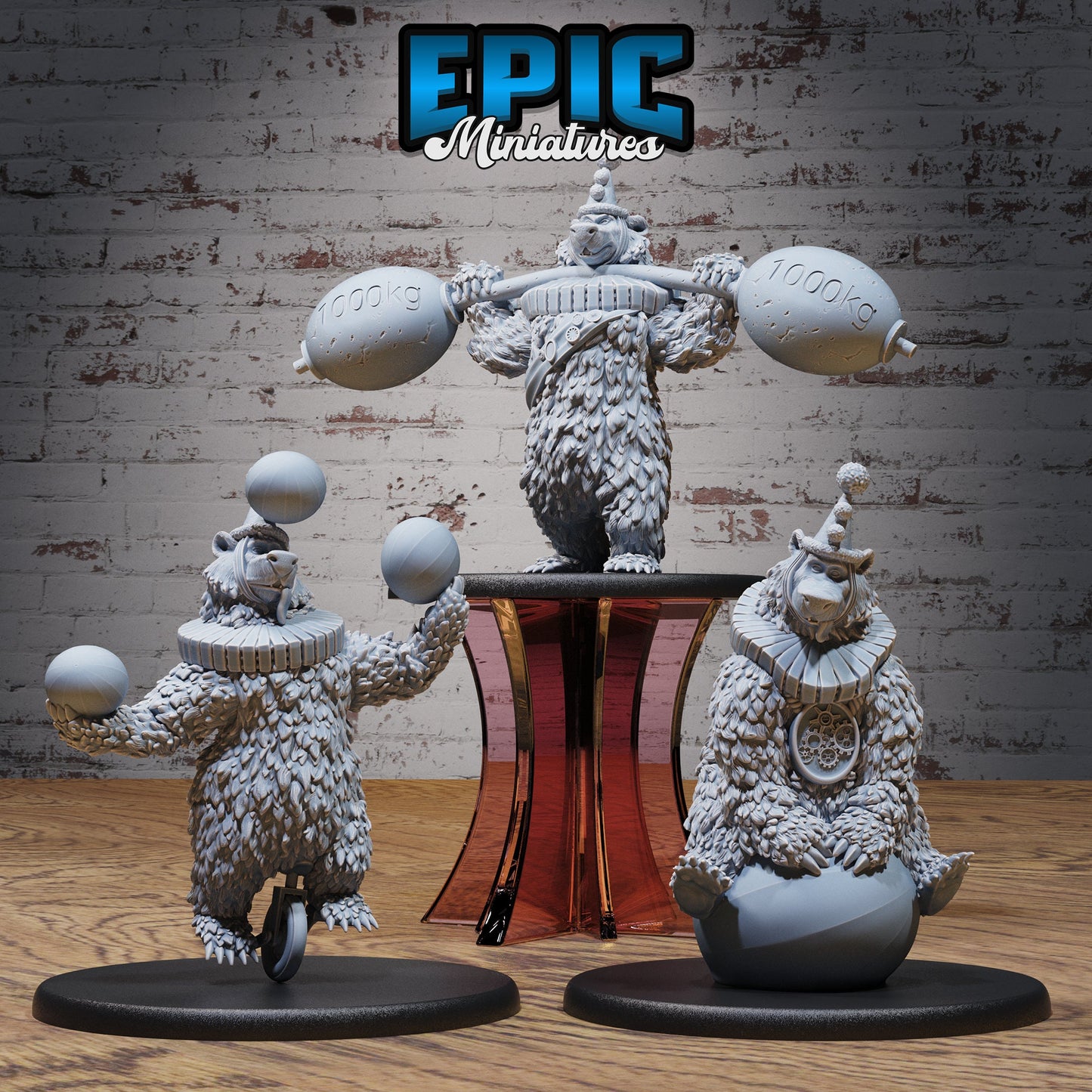 Circus Bear Series - Epic Miniatures | #83 Nightsky Carnival