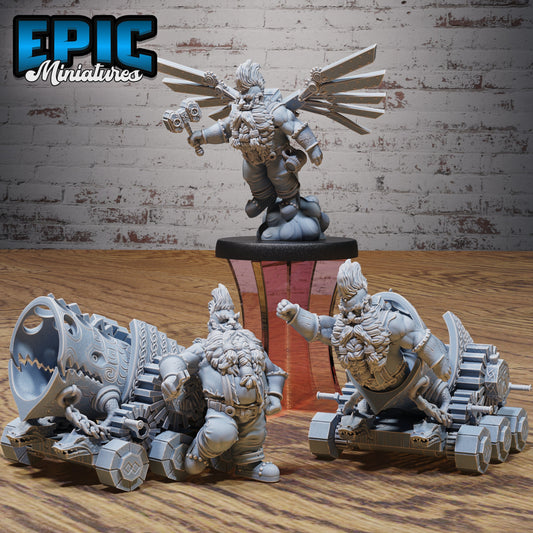 Cannon Dwarf Series - Epic Miniatures | Nightsky Carnival