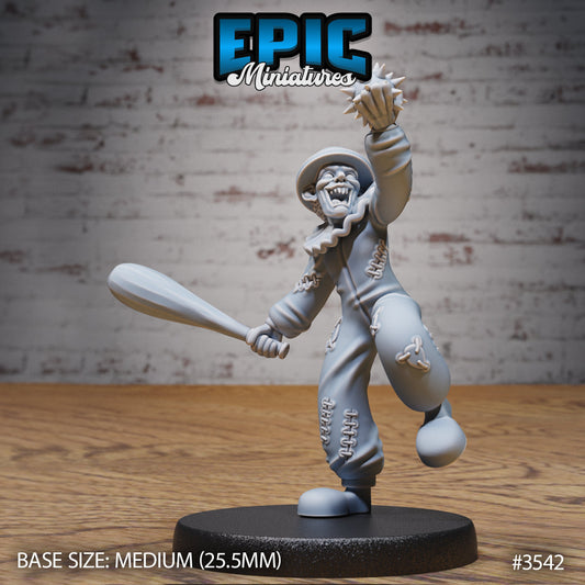 Horror Clown Series - Epic Miniatures | Nightsky Carnival