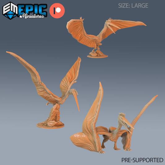 Quetzalcoatlus Series - Epic Miniatures | Jurassic Encounters