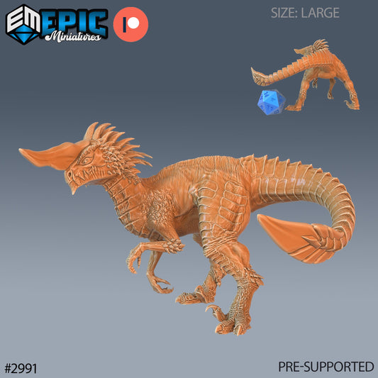 Long Horn Raptor Series - Epic Miniatures | Jurassic Encounters