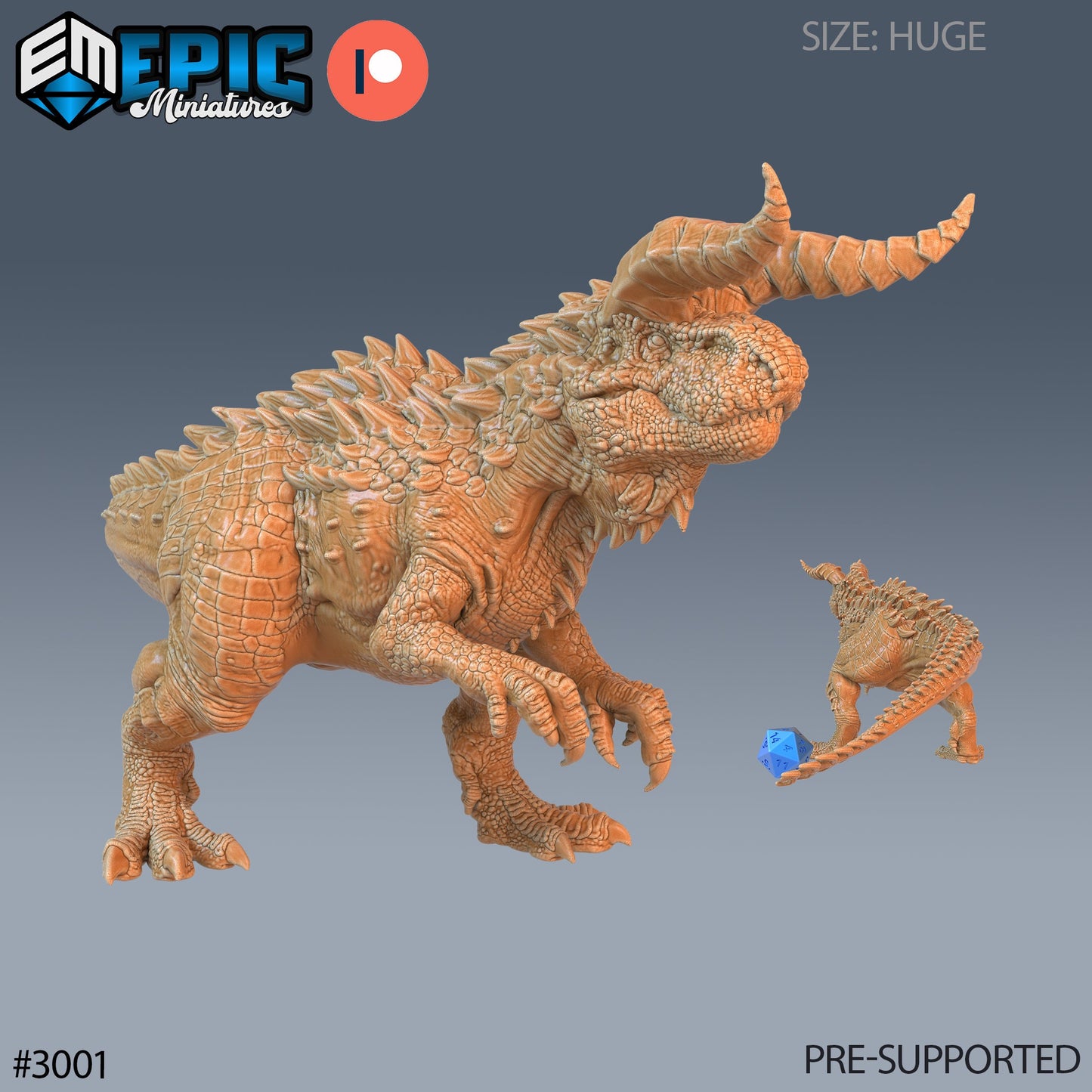 Carnotaurus Series - Epic Miniatures | #72 Jurassic Encounters