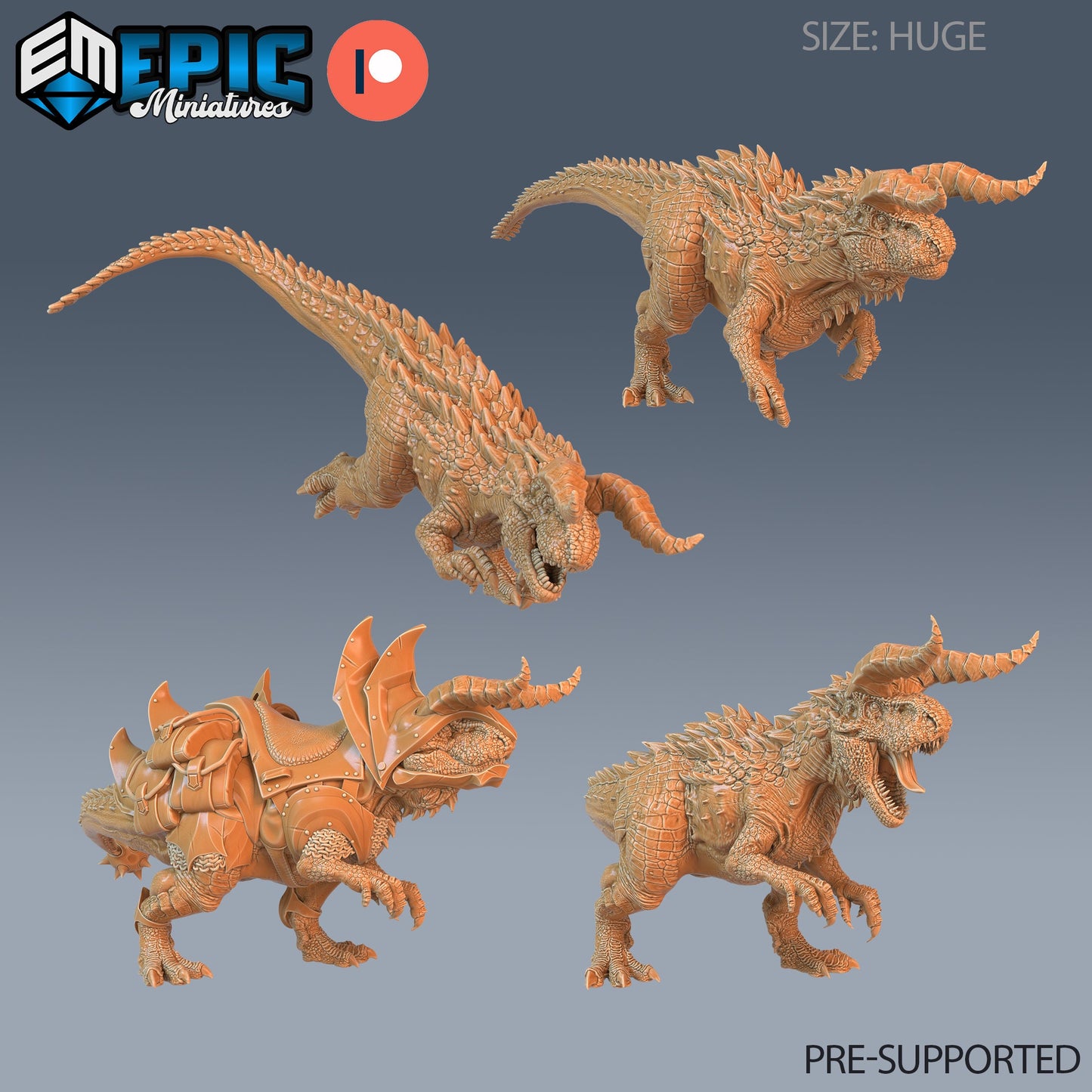 Carnotaurus Series - Epic Miniatures | #72 Jurassic Encounters