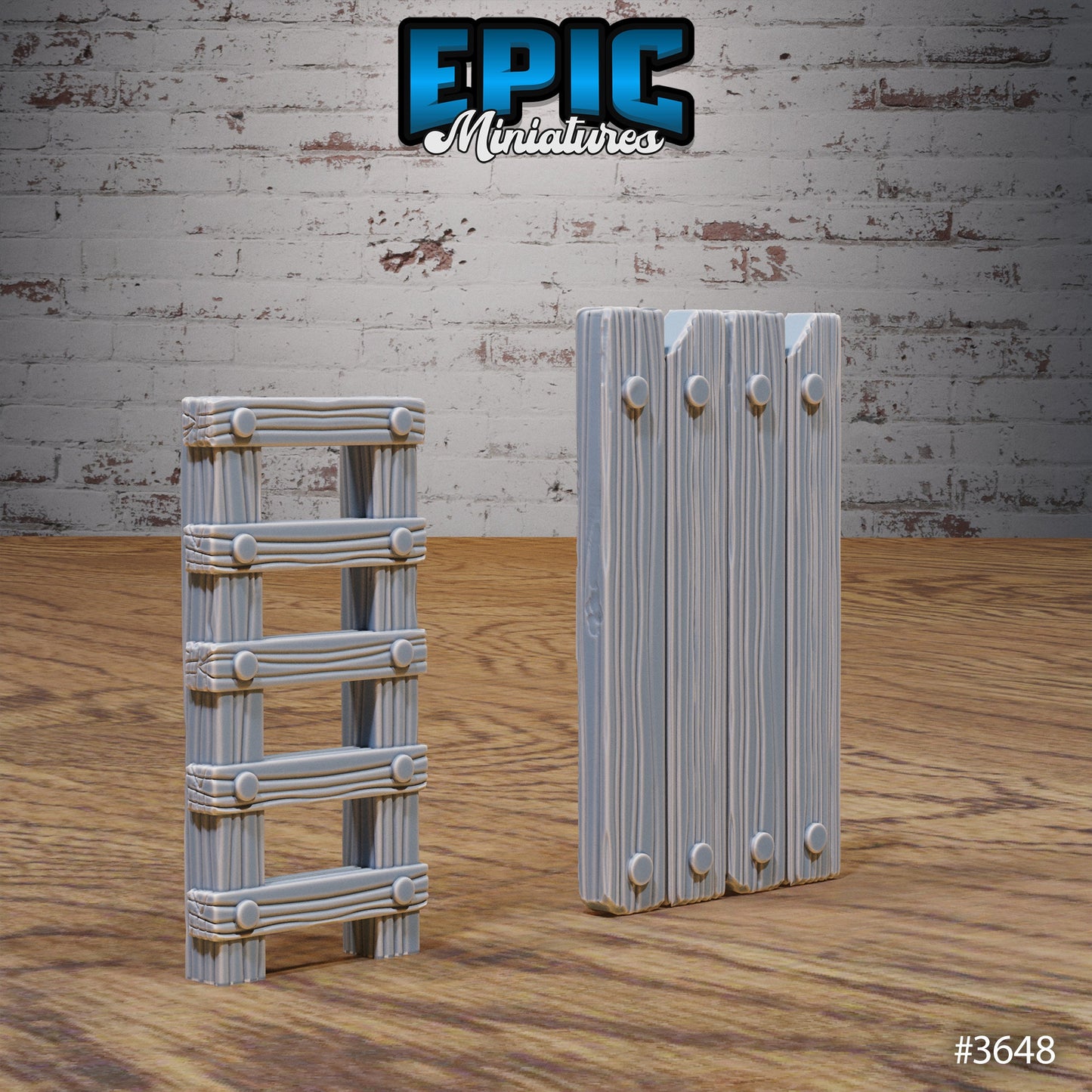 Bandit Camp Fortification Series - Epic Miniatures | Bandit Camp
