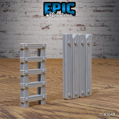 Bandit Camp Fortification Series - Epic Miniatures | Bandit Camp