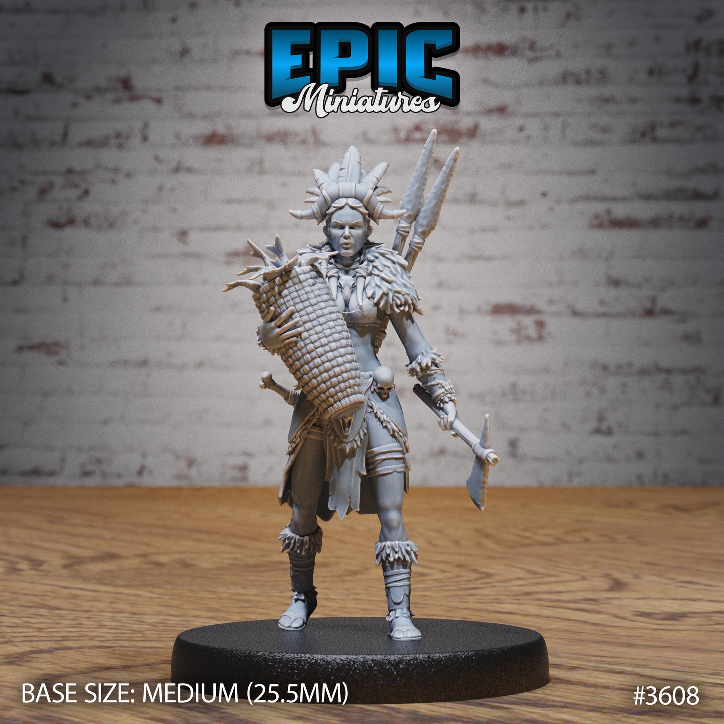 Barbarian Tribe Female Series - Epic Miniatures | Ice Age Madness