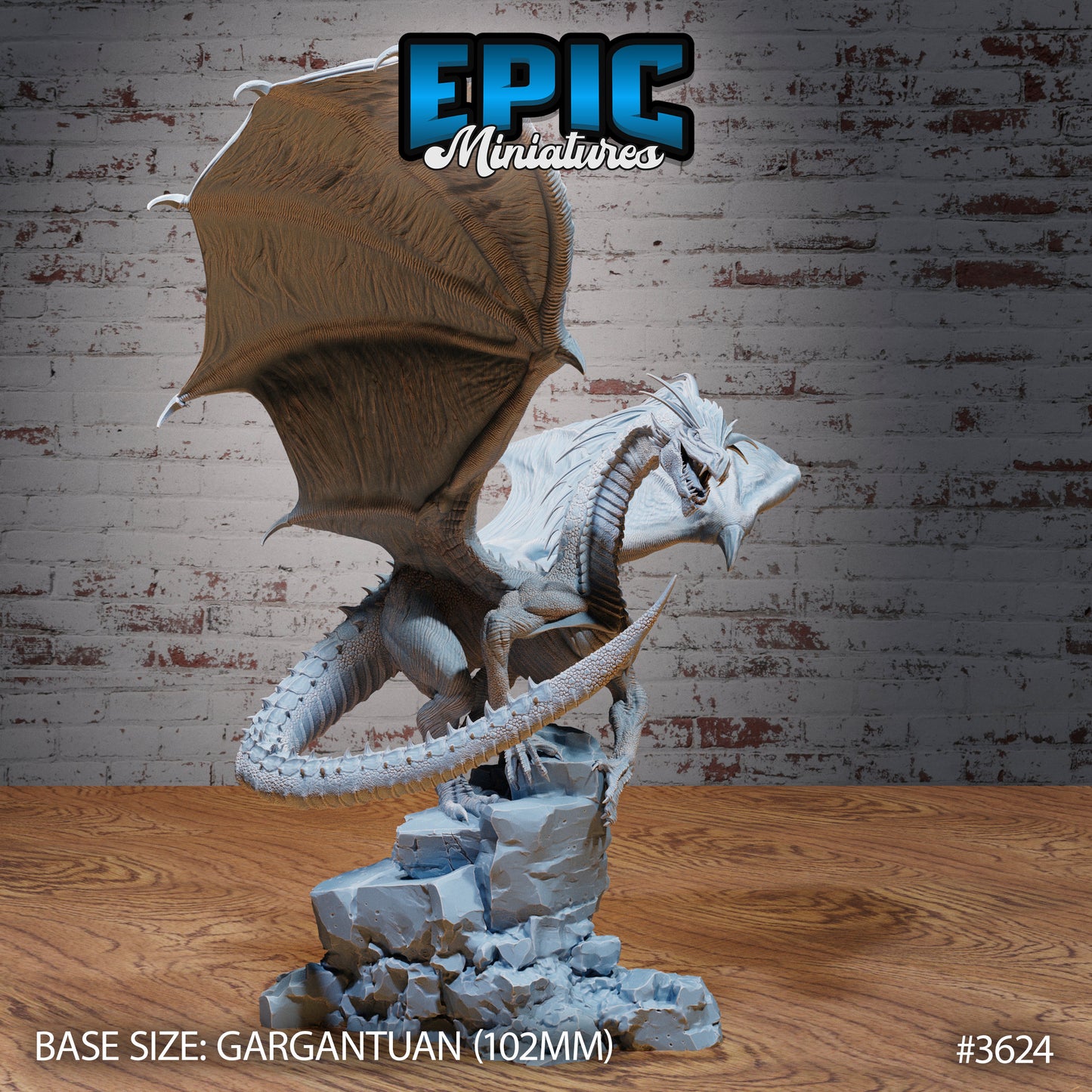 Glacier Dragon Series - Epic Miniatures | Ice Age Madness