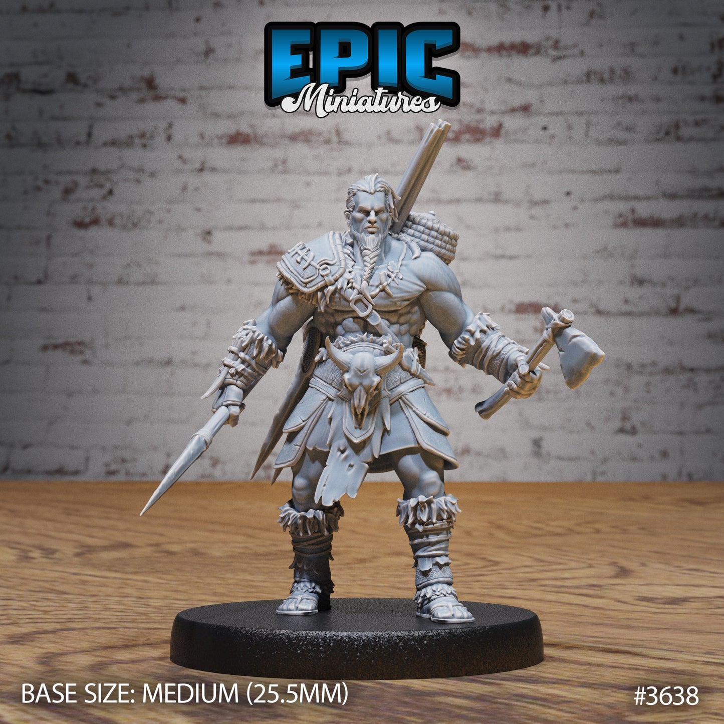Barbarian Tribe Male Series - Epic Miniatures | Ice Age Madness
